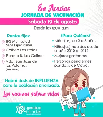 Jornada de vacunación municipal 