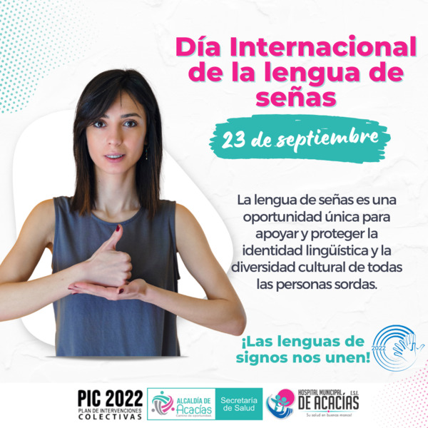 Día Internacional De Las Lenguas De Señas 3891