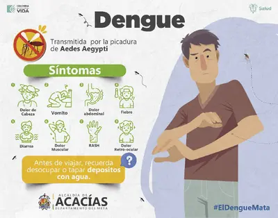 Conoce cómo prevenir el Dengue.