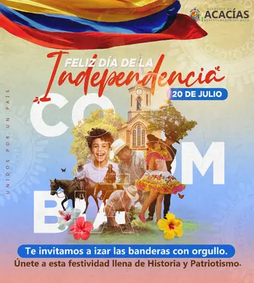 Este 20 de julio conmemoramos un día histórico, el Grito de Independencia de Colombia.