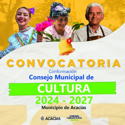 Convocatoria para conformar el Consejo Municipal de Cultura