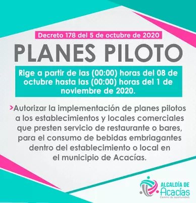 PLANES PILOTO