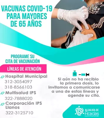 Agende su Cita Para Vacunación