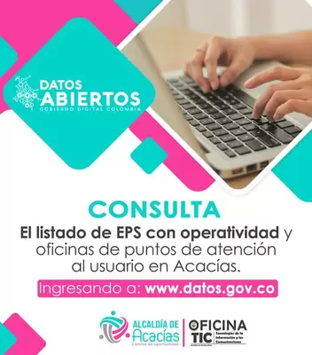 Datos Abiertos: EPS con Operatividad en el Municipio