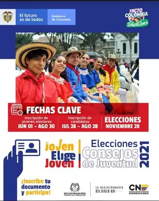 Elecciones Consejos de Juventud, Inscríbete y Participa