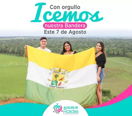 Icemos Nuestra Bandera Este 7 de Agosto