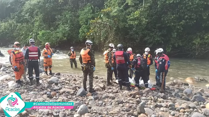 Emergencia en el Río Acacías a la altura de Rancho Grande