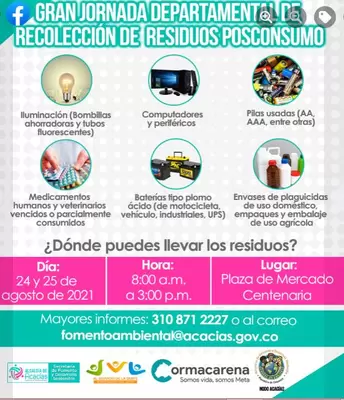 Jornada de recolección post consumo